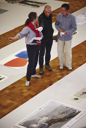 Judging for the 2013 Fremantle Print Awards at Fremantle Town Hall.