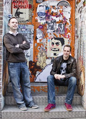 CultureLabel’s Simon Cronshaw and Peter Tullin