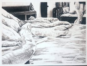 Dan Gladden, Untitled series of drawings from Global City Residency Singapore, 2018. Image courtesy of the artist