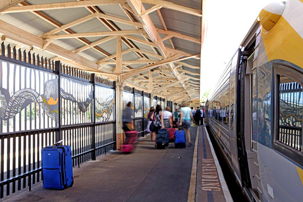 Kalgoorlie Prospector Train Dock, Audrey Fernandes-Satar, Arif Satar, Debbie Carmody, 2011