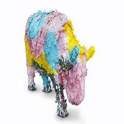 Minaxi May, Bubblegum Bessie, 2016 CowParade Perth. Photographer: Christophe Canato 