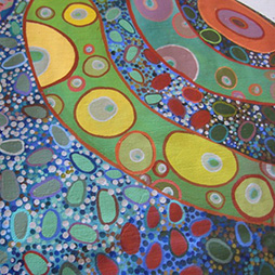 Port Coogee Indigenous Art, Wendy Hayden, Deborah Bonar (Kidogo Artist Team), 2013. 