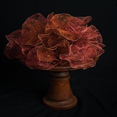 Sally Stoneman, Bloom, 2015, crocheted copper wire