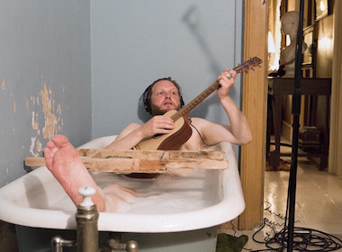 Ragnar Kjartansson, 'The Visitors', 2012. Nine-channel HD video projection, 64 mins. Photo: Elisabet Davids.