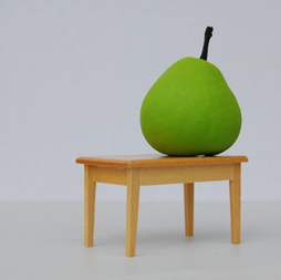 Angela McHarrie, 'Pear on a Table', 2007. 